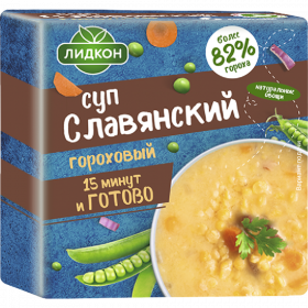 Суп для варки «Лид­кон» сла­вян­ский, го­ро­хо­вый, 200 г