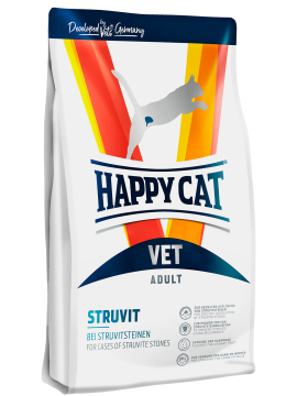 Ветеринарный сухой корм для кошек Happy Cat Vet Struvit, 4 кг