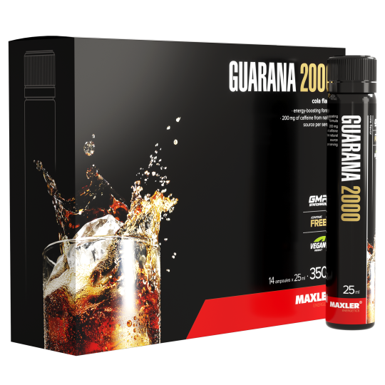 Гуарана Maxler Guarana 2000 14x25 ml - Cola