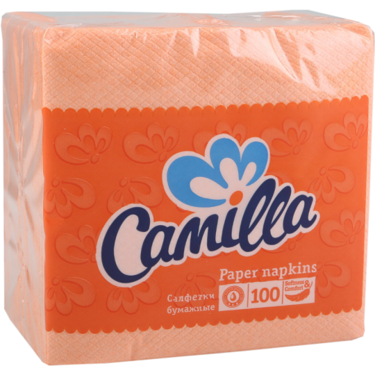 Салфетки бумажные «Camilla» 100 шт.