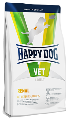 Ветеринарный сухой корм для собак Happy Dog Vet Renal с лососем, 4 кг