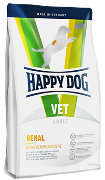 Ветеринарный сухой корм для собак Happy Dog Vet Renal с лососем, 4 кг