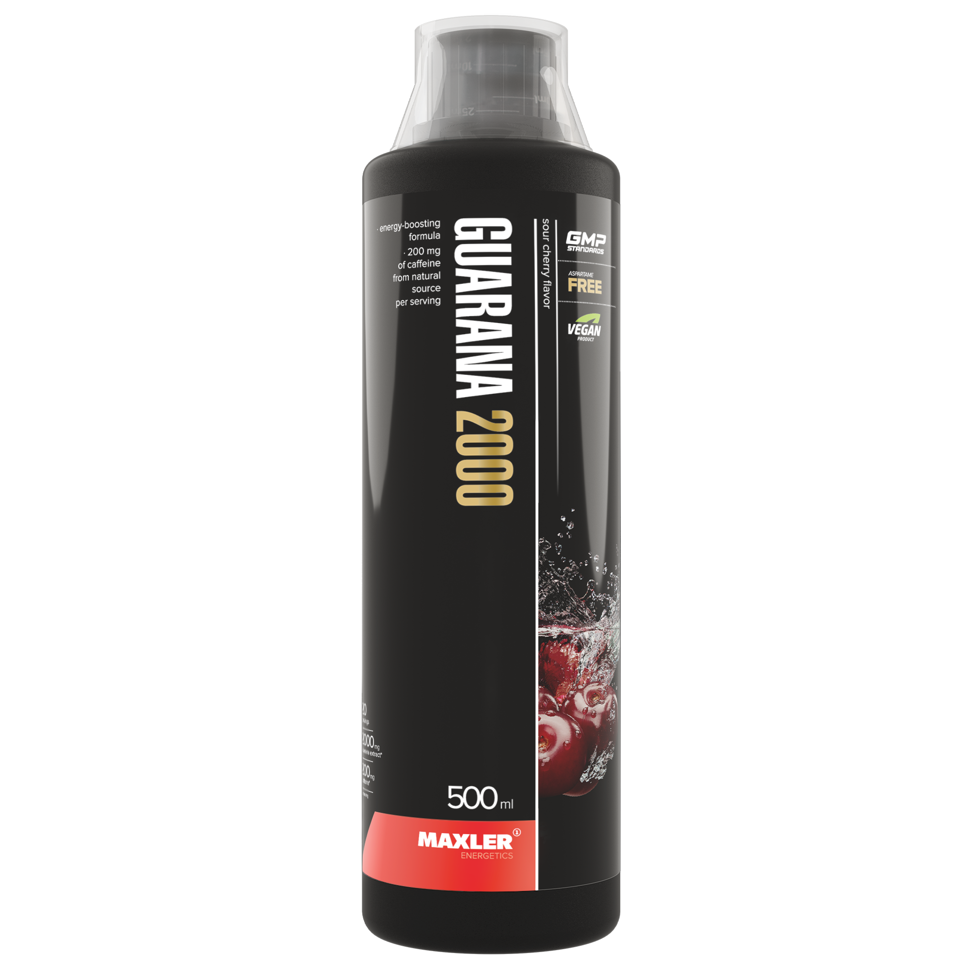 Гуарана Maxler Guarana 2000 500 ml - Cherry