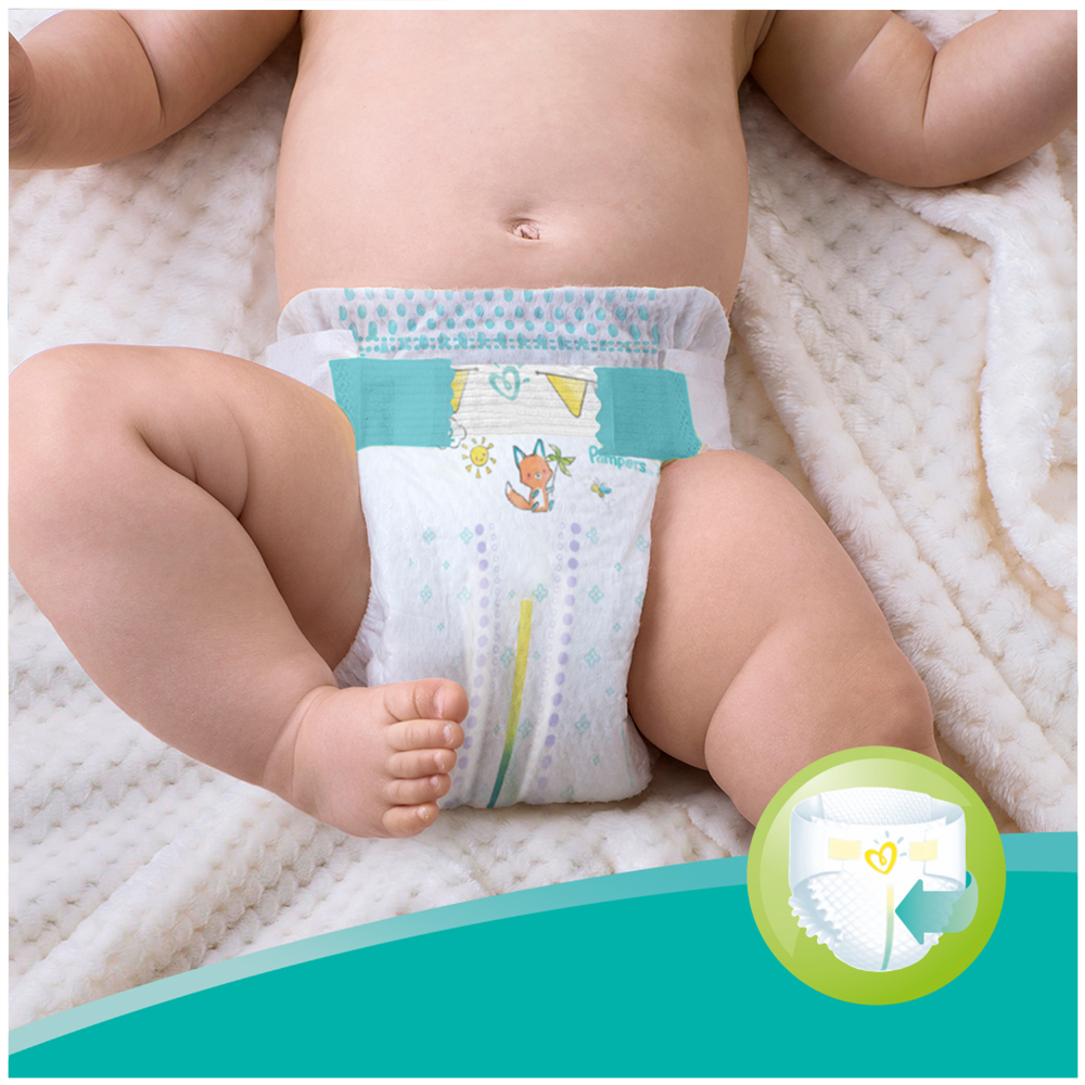 Подгузники детские «Pampers» New Baby-Dry, размер 2, 4-8 кг, 94 шт #2
