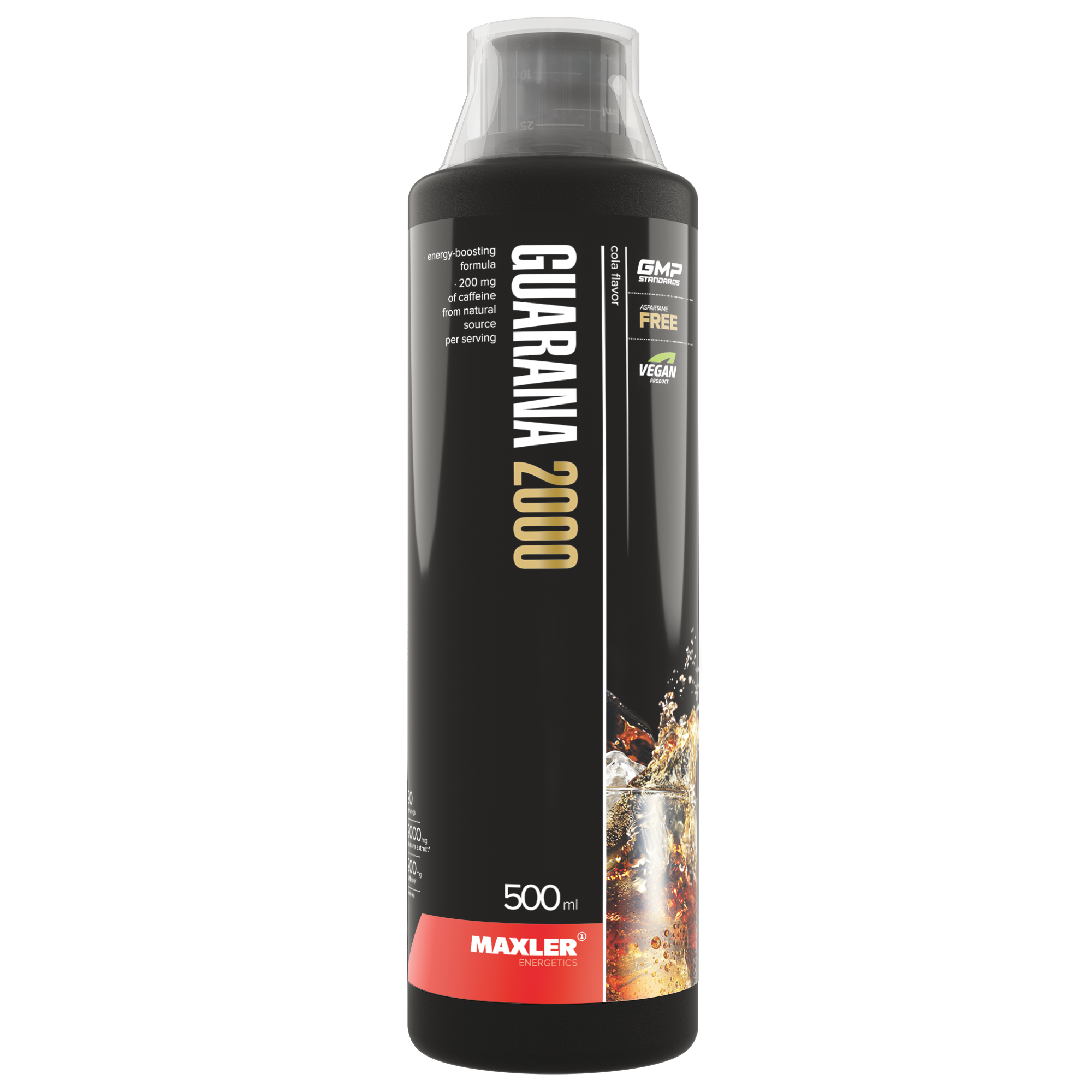 Гуарана Maxler Guarana 2000 500 ml - Cola