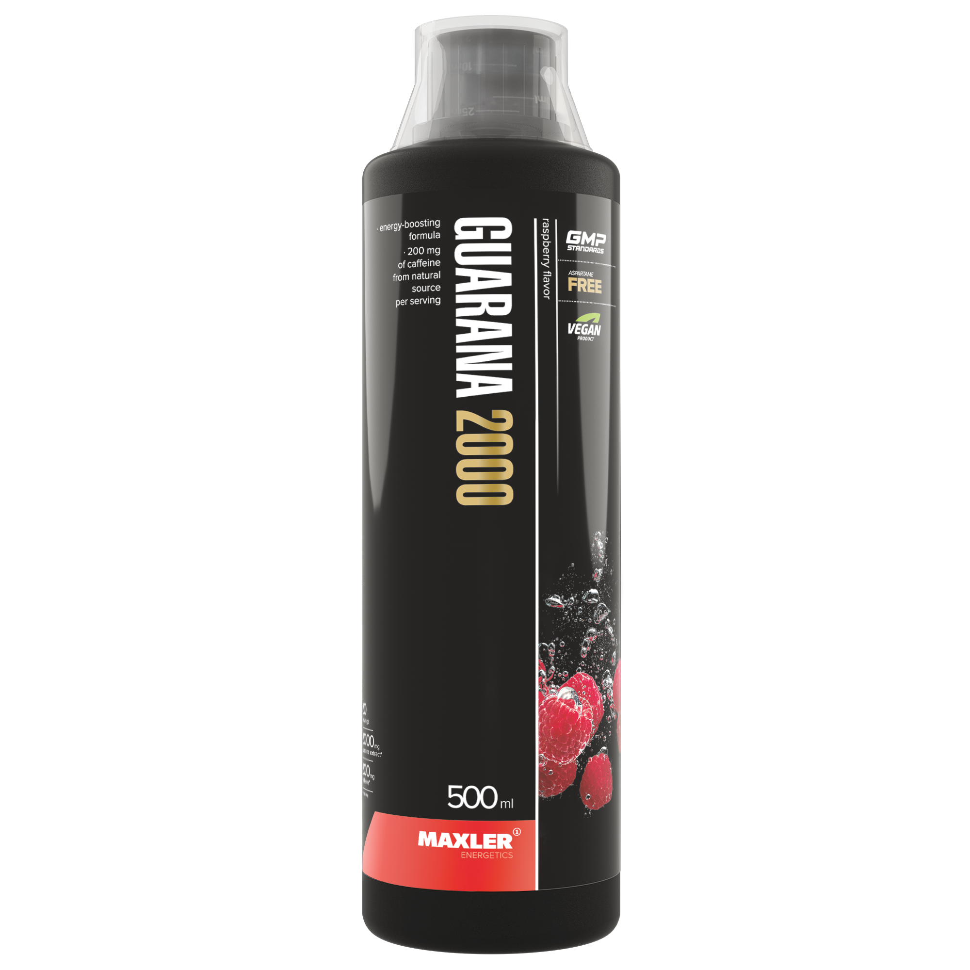 Гуарана Maxler Guarana 2000 500 ml - Raspberry