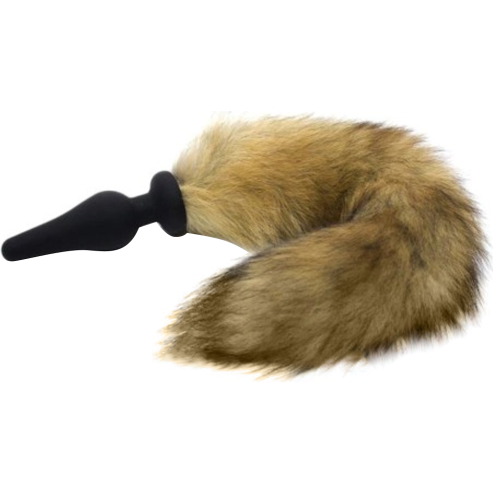 Пробка интимная «Kissexpo» Furry Fox, 274401207, рыжий хвостик, 43 см
