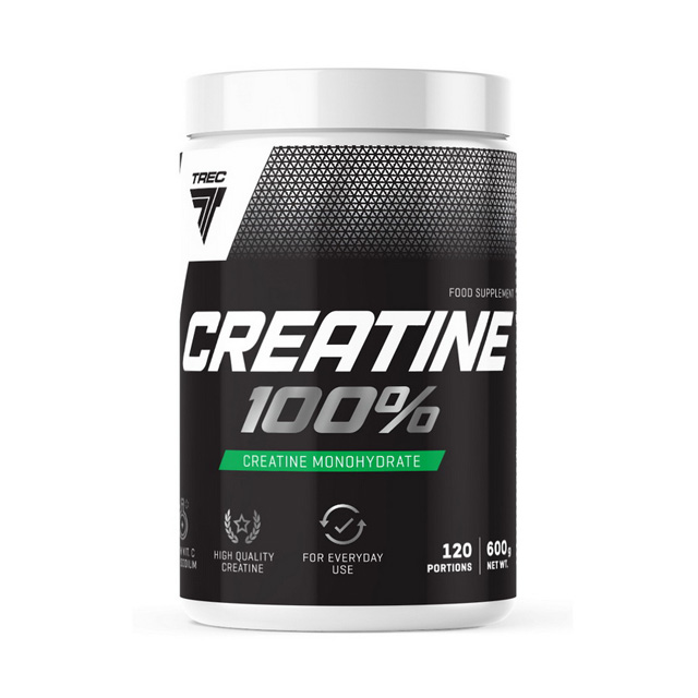 Креатин Creatine 100% от TREC NUTRITION, 600 гр (без вкуса)