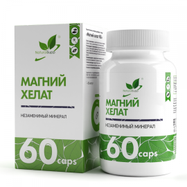 Магний Хелат NaturalSupp Magnesium Chelate, 60 капс.