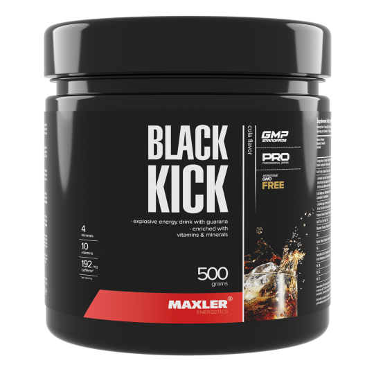 Энергетик Maxler Black Kick 500 g (can) - Сola