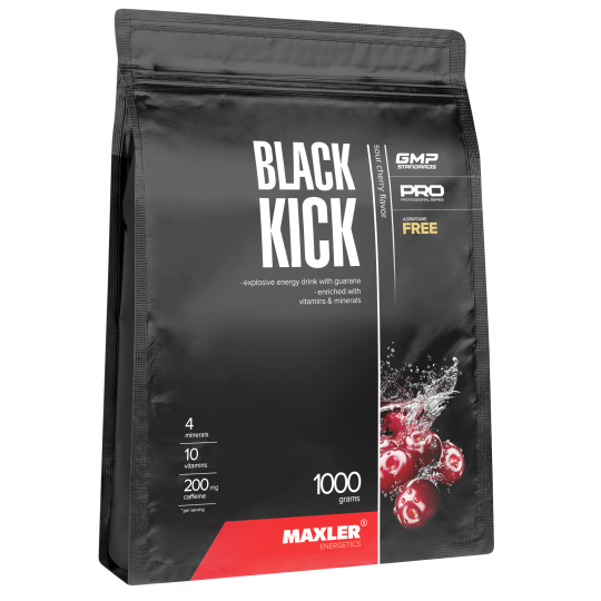 Энергетик Maxler Black Kick 1000 g (bag) - Cherry