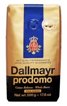 Dallmayr prodomo зерновой 100 % арабика, 500 грамм