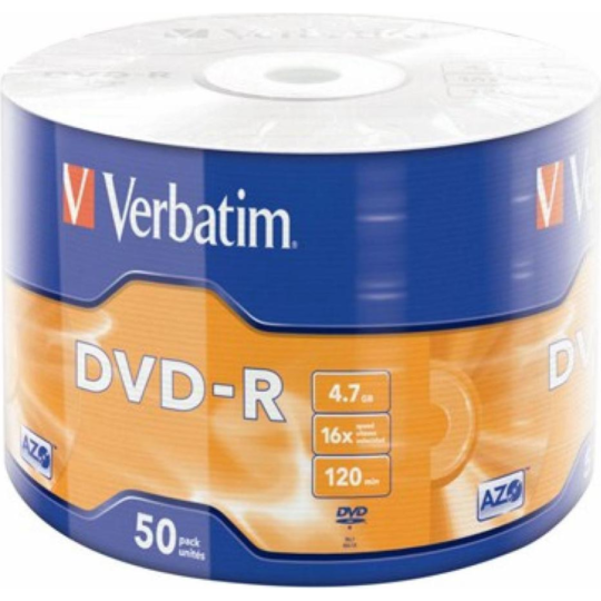 DVD диски «Verbatim» Matt Silver, 43788