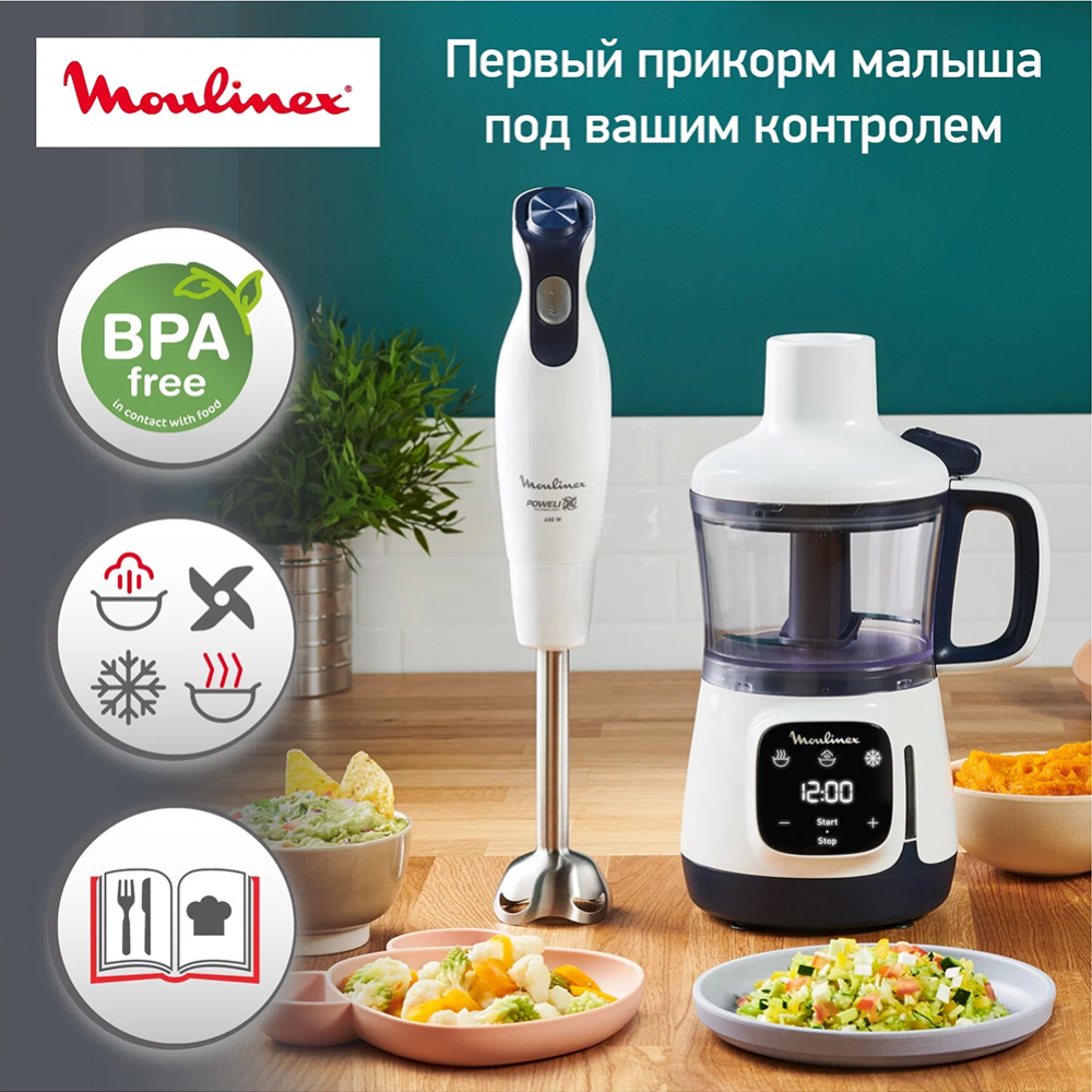 Блендер стационарный «Moulinex» DD55W110