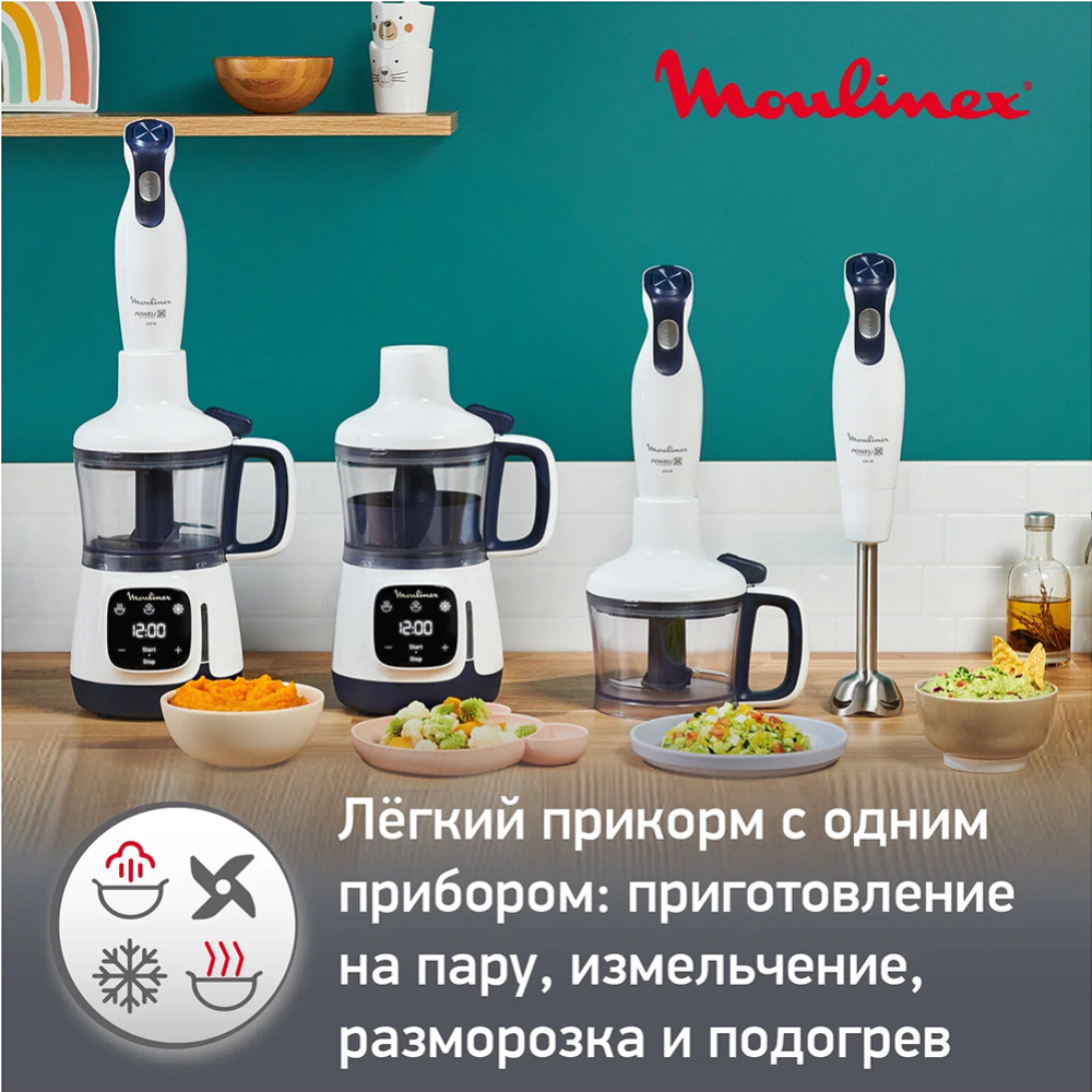 Блендер стационарный «Moulinex» DD55W110