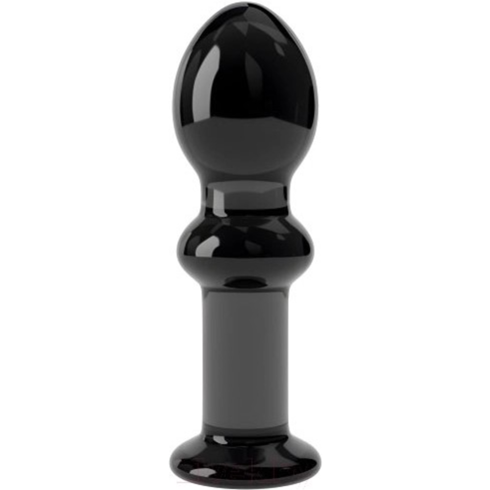 Картинка товара Пробка интимная «LoveToy» Glass Romance, GS14Black, черный