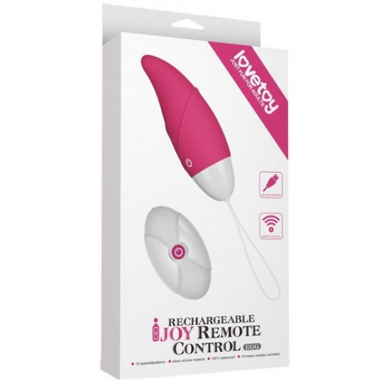 Виброяйцо с пультом дистанционного управления Ijoy Wireless Remote Control Rechargeable Egg