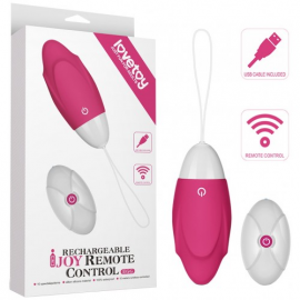 Рельефное виброяйцо с пультом дистанционного управления Ijoy Wireless Remote Control Rechargeable Egg