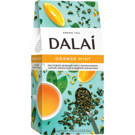 Чай зеленый «Dalai» Orange Mint, 100 г