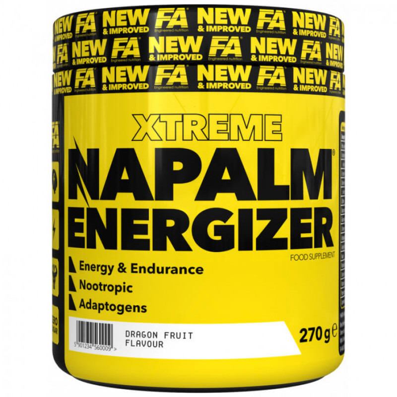 Предтренировочный комплекс от  FA Engineered nutritio NAPALM Energizer (270 гр)