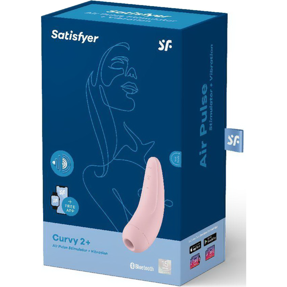 Стимулятор «Satisfyer» Curvy 2+, J2018-81-3, pink