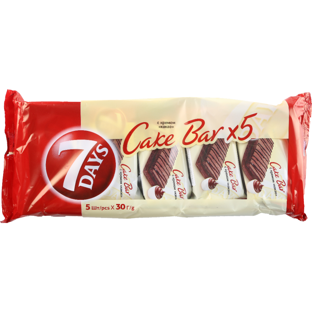 Amazon.com: 7Days Cake Bars, Chocolate, Perfect Dessert or Afternoon Snack  (2.12oz, Pack of 8) : Grocery & Gourmet Food