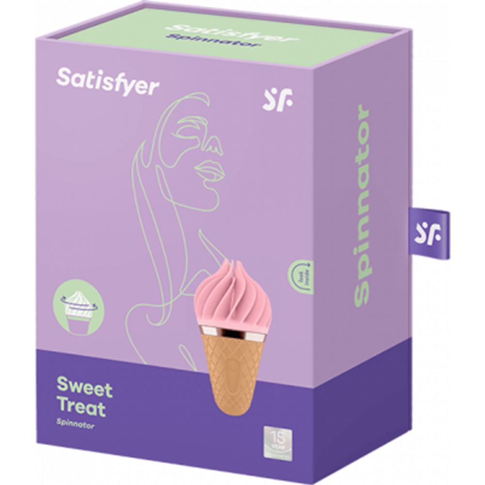 Вибромассажер «Satisfyer» layons Sweet Treat, EE73-581-0719, pink/brown