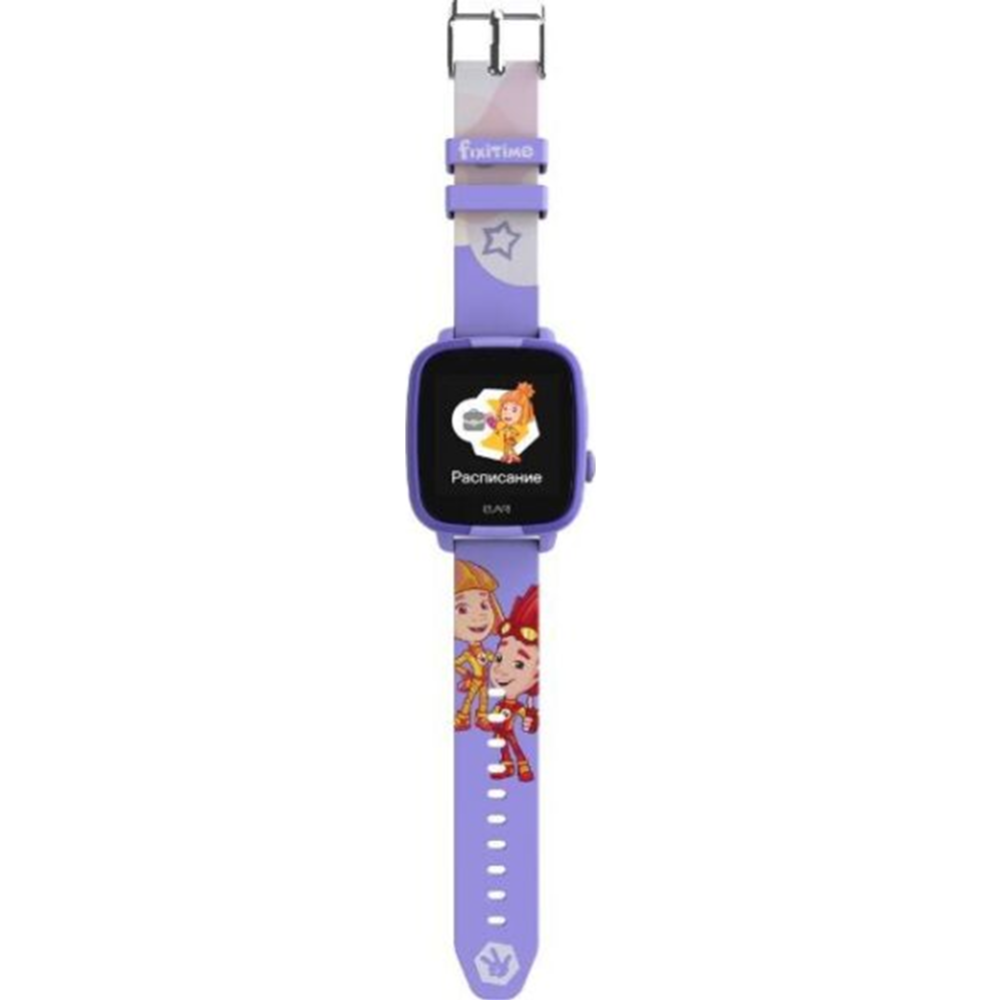 Умные часы детские «Elari» FixiTime Fun, фиолетовый #1
