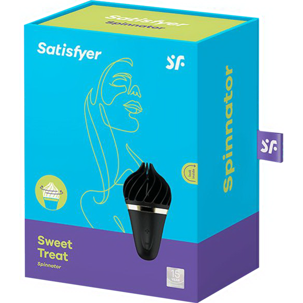 Вибромассажер «Satisfyer» layons Sweet Treat, EE73-583-0719, black/gold