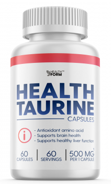 Аминокислота Таурин Health Form Taurine 60 капсул