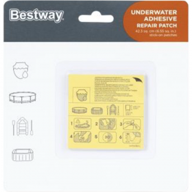 Рем­ком­плект для на­дув­ных из­де­лий «Bestway» 62091, 6.5x6.5см, 6 шт