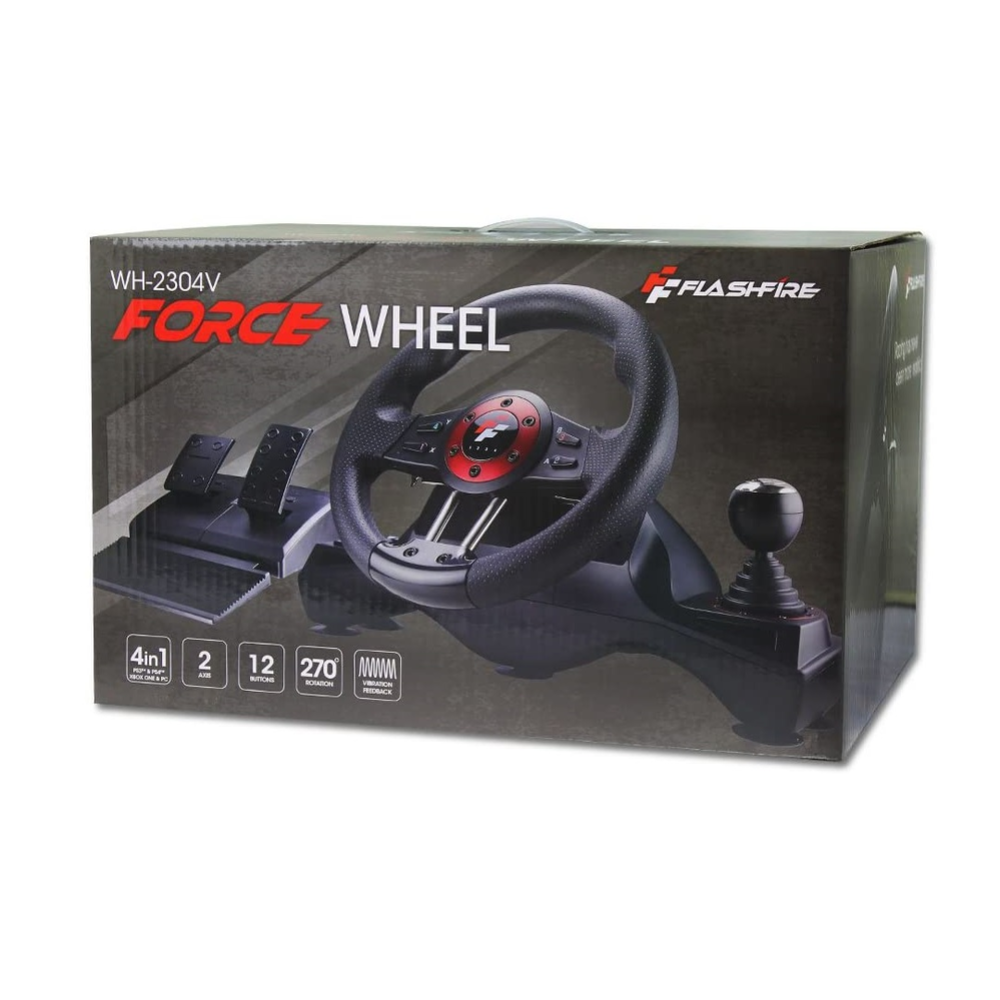 Руль игровой «FlashFire» Force Wheel WH-2304V