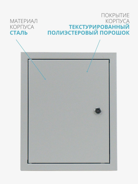 Корпус мет ЩРВ-24 (345х280х120) Народный SQ0905-2711