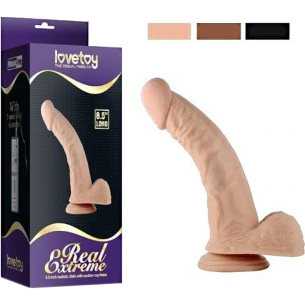 Картинка товара Фаллоимитатор «LoveToy» Real Extreme, 350045-1, 22 см