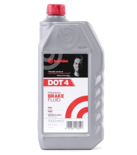 Тормозная жидкость DOT 4 Brembo Brake Fluid 1л L04010