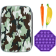 Пенал «Darvish» Camouflage, коричневый + 2 сувенирные ручки + POP IT, DV-LCH802-44