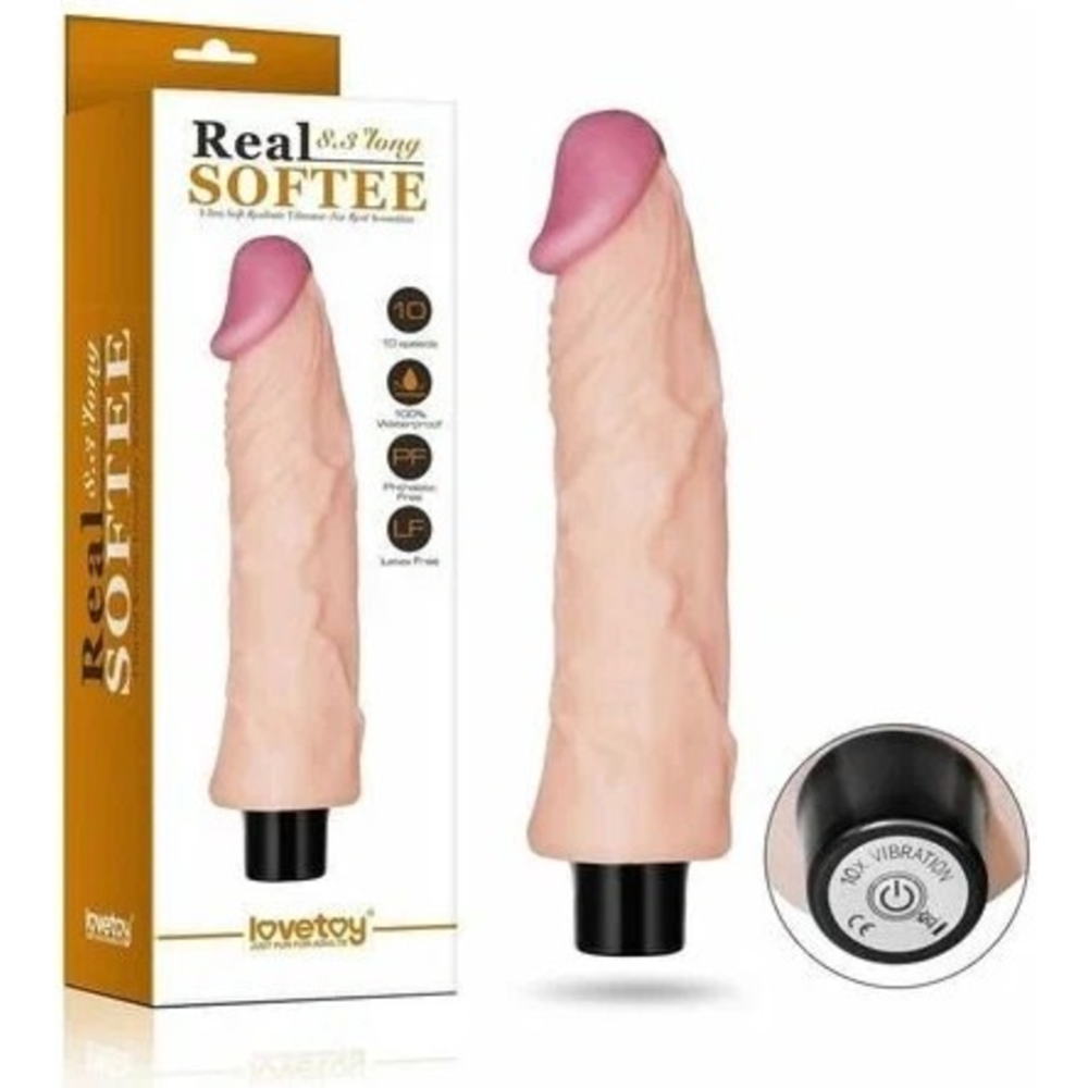 Вибратор «LoveToy» Real Softee, LV0913, 22 см