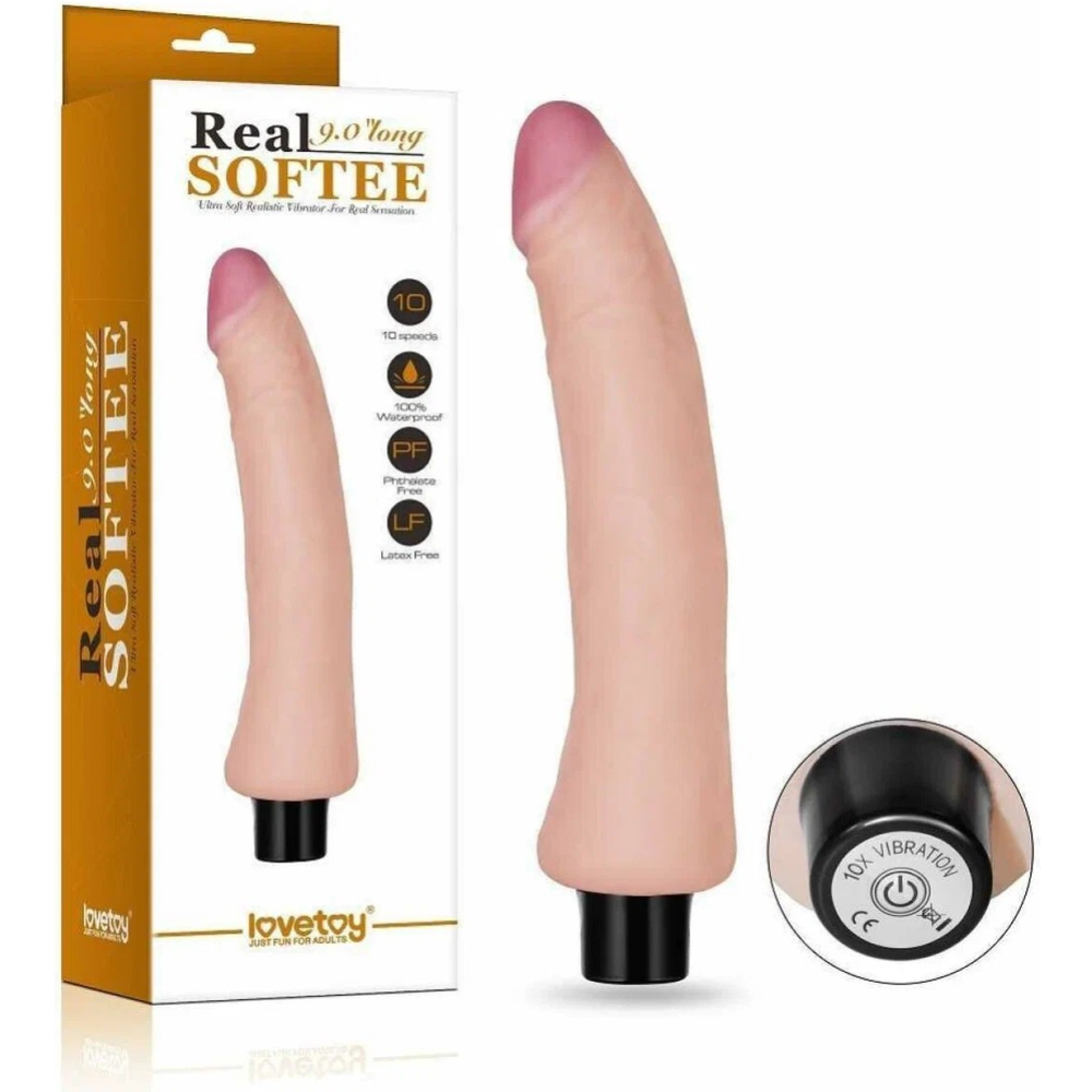 Вибратор «LoveToy» Real Softee, LV0915, 24 см