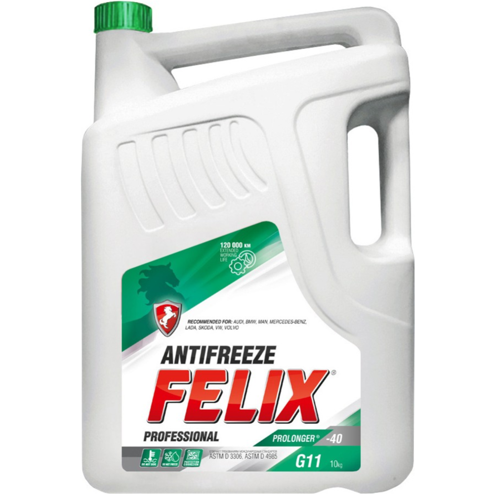 Антифриз «Felix» Prolonger G11,  430206021,  зеленый, 10 кг