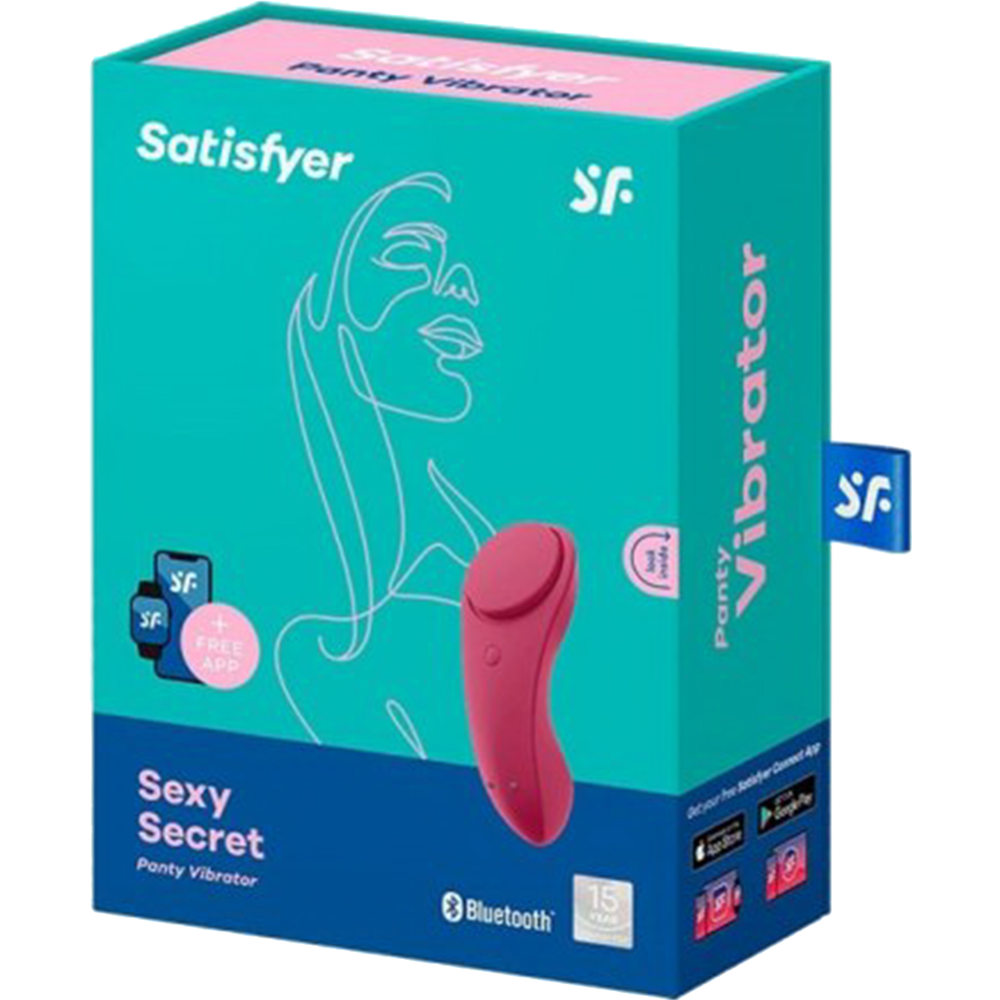 Стимулятор «Satisfyer» Sexy Secret, J2018-98, бордовый