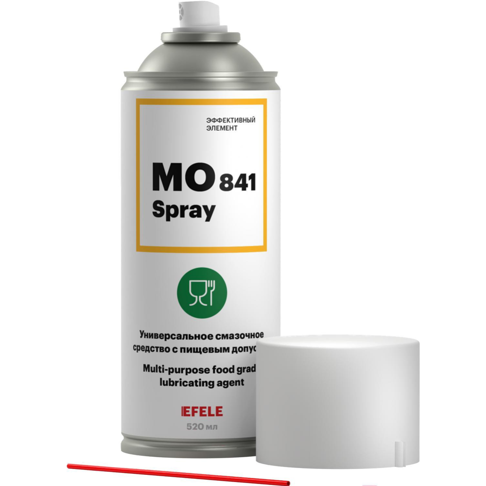 Смазка «EFELE» MO-843 Spray,  с пищевым допуском,  93932, 520 мл