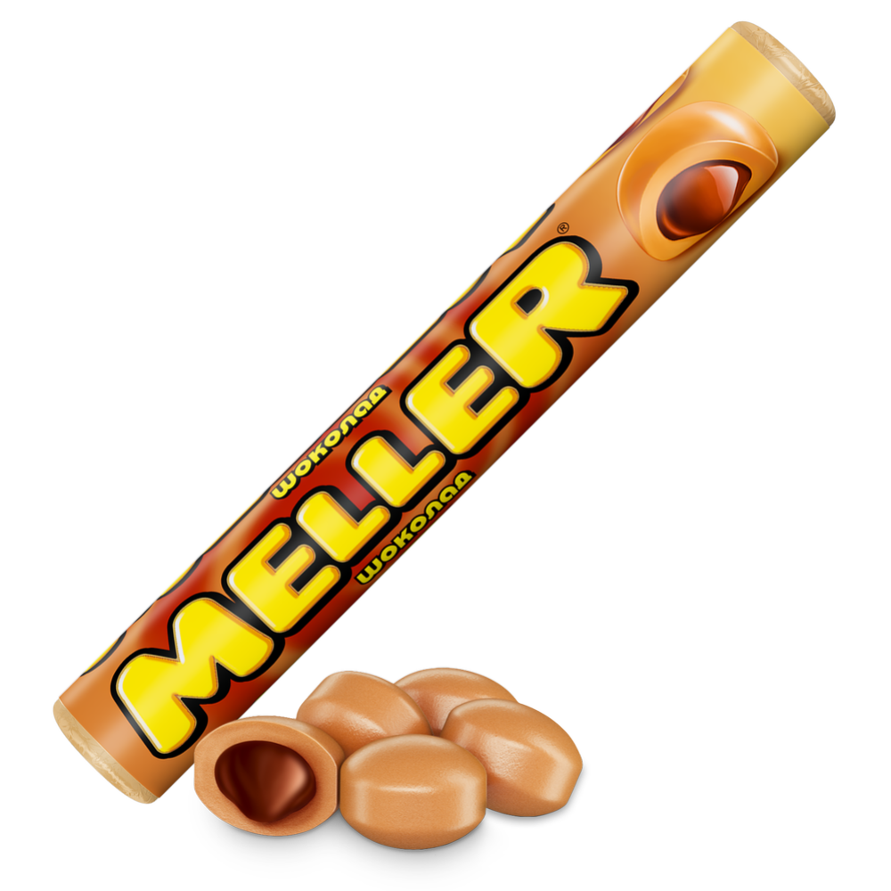 Ирис «Meller» с шоколадом, 38 г #1