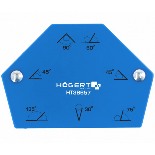 Магнитная струбцина для сварки «Hogert» HT3B655, 138х110х26