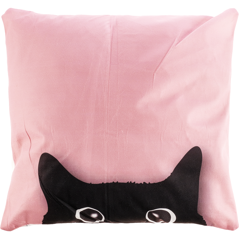 Подушка «Market Union» декоративная, Print, розовая, 45х45 см