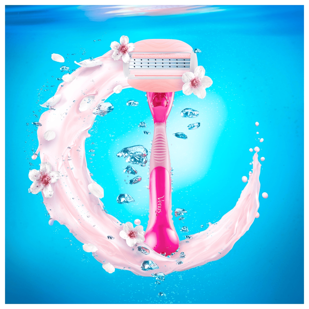 Бритва / станок для бритья женский Gillette Venus Spa Breeze Comfortglide с 2 кассетами