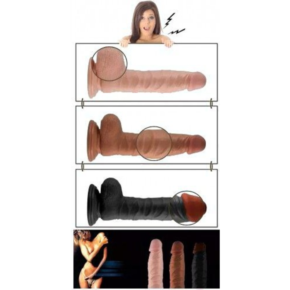 Вибратор «LoveToy» Real Extreme, 350042-1FLE, 24 см