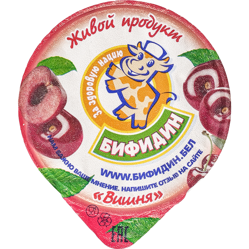 Бифидопродукт «Бифидин-Крепыш» клубника, 3.2%, 200 г #1