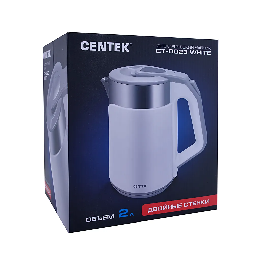 Электрический чайник CENTEK CT-0023 белый