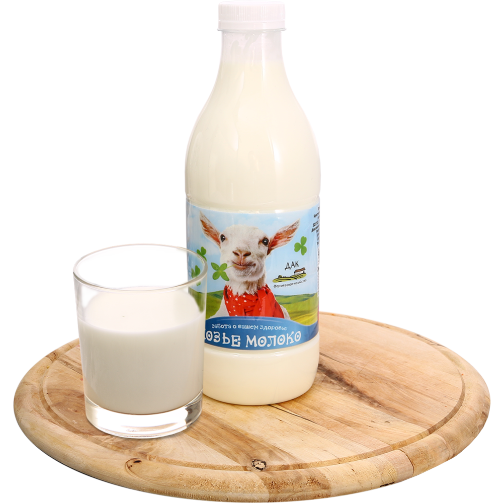 Козье молоко «КФХ«ДАК» пастеризованное, 3%, 1 л #0