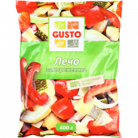 Овощ­ная смесь за­мо­ро­жен­ная «Gusto» Лечо, 400 г